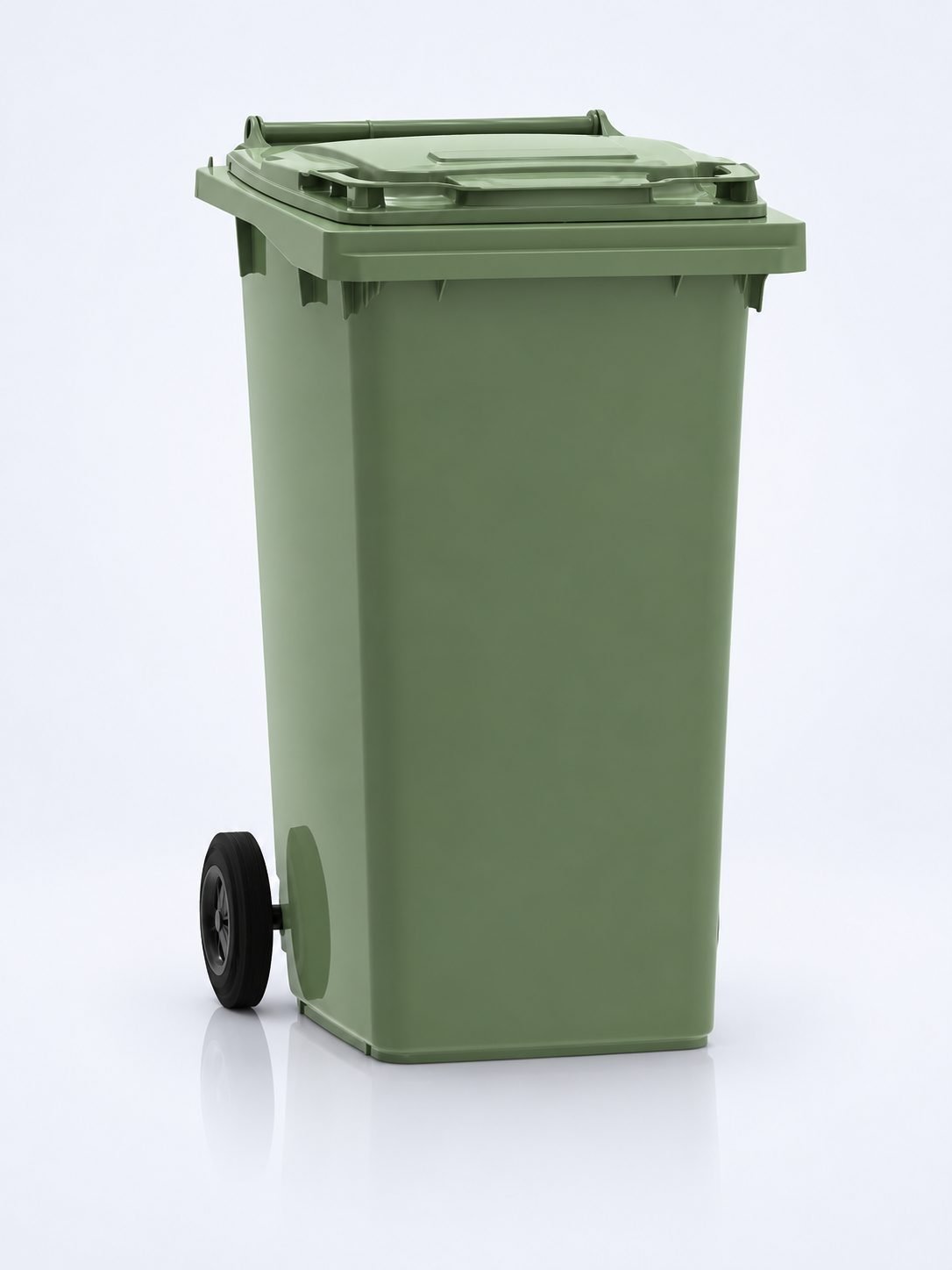 Pubelă Verde Colectare Selectivă 240L – Fabricată în Germania de ESE®, Performanță Ridicată pentru Deșeuri Biodegradabile