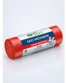 Saci Menajeri Roșii 120 Litri ArliSoft® 10 buc/rola – Super Rezistenți pentru Colectarea Selectivă a Deșeurilor Organice