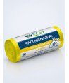 Saci Menajeri Galbeni 35 Litri ArliSoft® 50 buc/rola – Super Rezistenți pentru Colectarea Selectivă a Deșeurilor