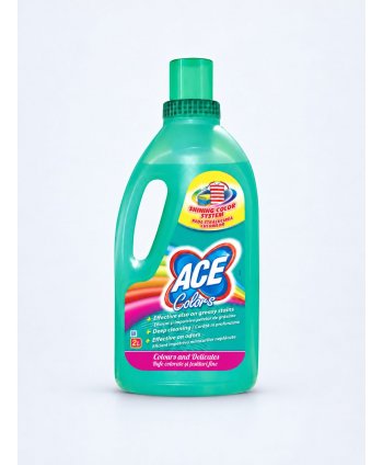 ACE Colors – Soluție pentru Îndepărtarea Petelor de pe Rufe Colorate și Delicate – 2 Litri