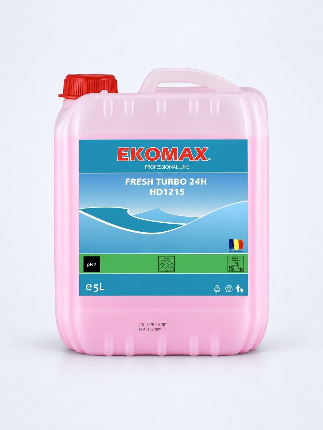 Fresh Turbo 24H – Detergent Concentrat Extra Parfumat pentru Pardoseli și Suprafețe Lavabile