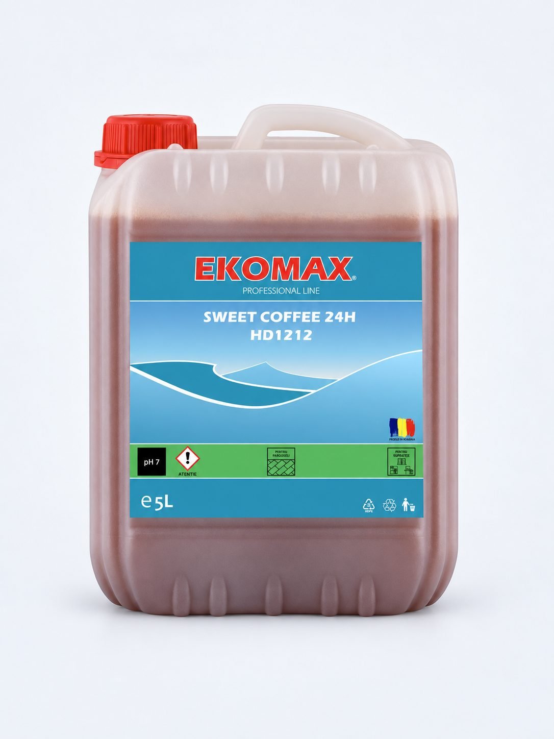 Sweet Coffee 24H – Detergent Concentrat Extra Parfumat pentru Pardoseli și Suprafețe Lavabile