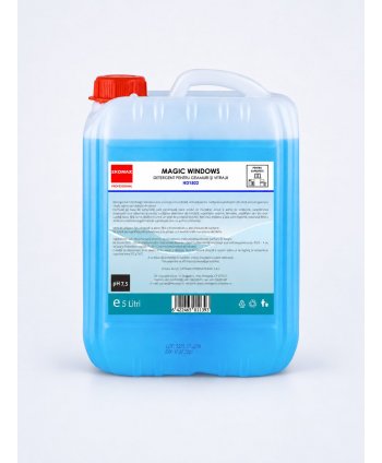 Magic Windows – Detergent Profesional pentru Geamuri și Suprafețe, 5L | Curățenie Impecabilă