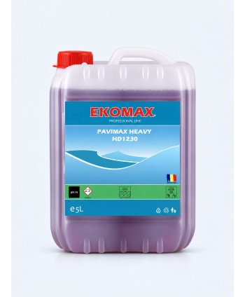 Pavimax Heavy 5L – Detergent Profesional pt Curățenie Industrială Grea, Îndepărtează grăsimi, uleiuri și murdărie persistentă