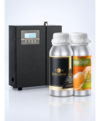 Pachet Difuzor Profesional de Uleiuri Esentiale ArliScent  + Black Orchid 500ml + Orange Delight 500ml