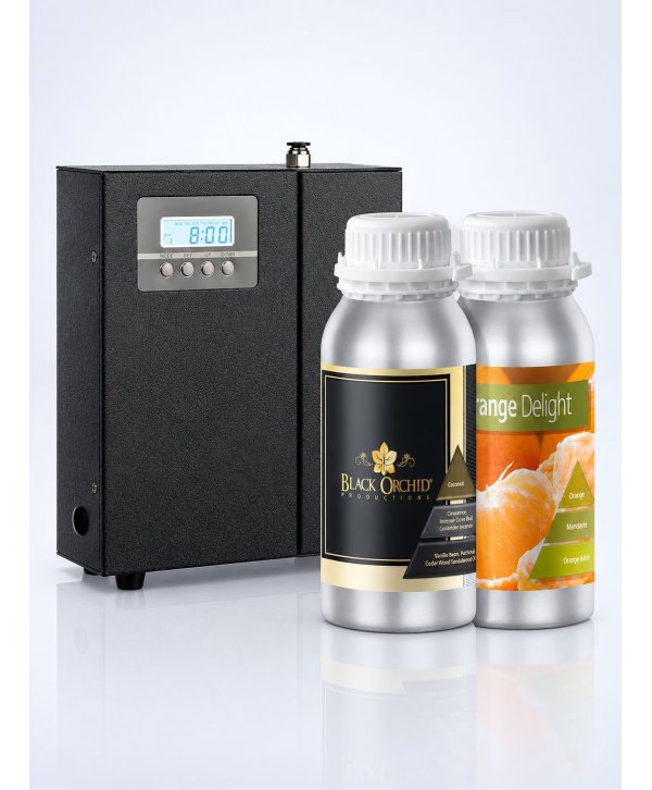 Pachet Difuzor Profesional de Uleiuri Esentiale ArliScent + Black Orchid 500ml + Orange Delight 500ml Pachet Difuzor Profesional de Uleiuri Esentiale ArliScent + Black Orchid 500ml + Orange Delight 500ml