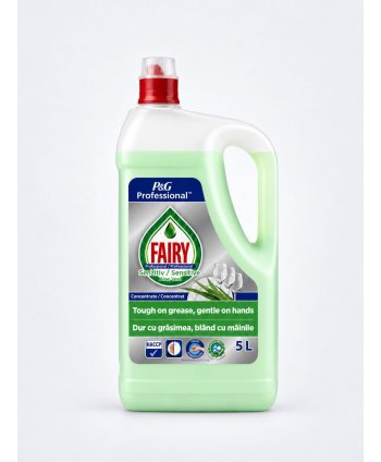 Fairy Professional Sensitive 5L – Detergent Profesional pentru Vase cu Formulă Hipoalergenică