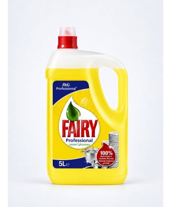 Fairy Professional Lemon 5L – Detergent Profesional pentru Vase cu Parfum de Lămâie