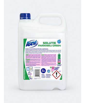 Asevi Profesional Pardoseli Green 5L – Detergent Concentrat cu Parfum Proaspăt Verde