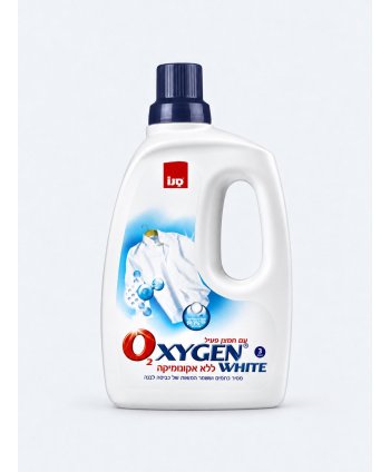 Solutie indepartare pete de pe rufe - Sano Oxygen White - 3L