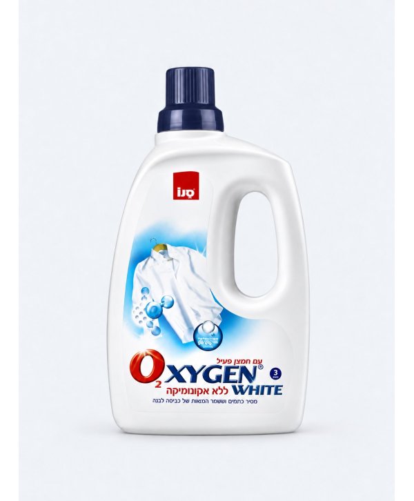 Solutie indepartare pete de pe rufe - Sano Oxygen White - 3L