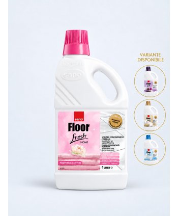Sano Floor Fresh Home Cotton 1L – Detergent pentru Pardoseli cu Parfum Intens și de Lungă Durată