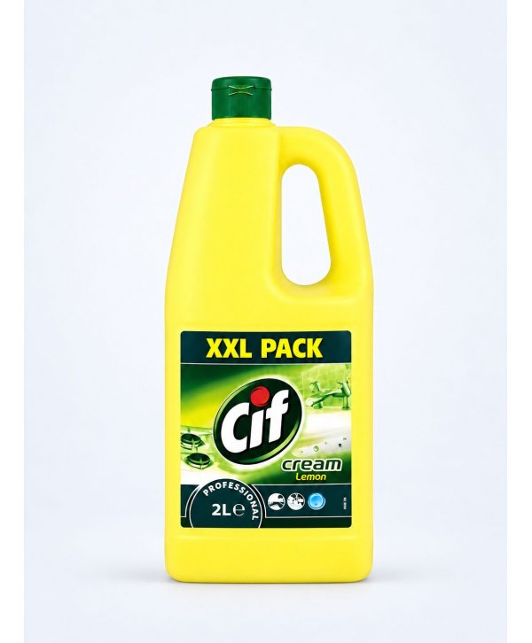 Cif Professional Cream Lemon 2L – Soluția Profesională pentru Curățenie Impecabilă Cif Professional Cream Lemon 2L – Soluția Profesională pentru Curățenie Impecabilă