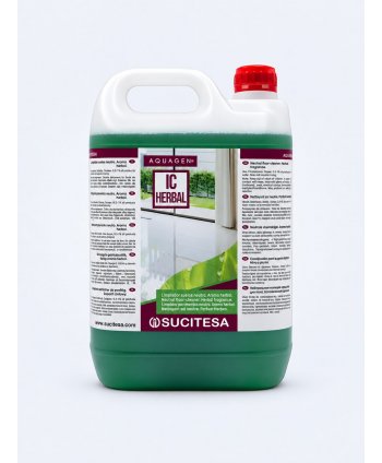 Aquagen IC Herbal – Detergent Profesional pentru Pardoseli, cu Bio-Alcool și Parfum Intens de Plante Aromatice