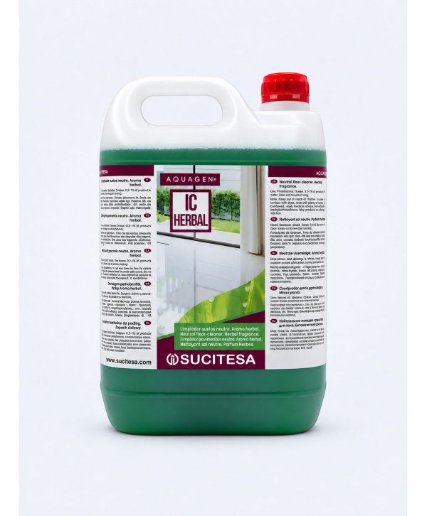 Aquagen IC Herbal – Detergent Profesional pentru Pardoseli, cu Bio-Alcool și Parfum Intens de Plante Aromatice Aquagen IC Herbal – Detergent Profesional pentru Pardoseli, cu Bio-Alcool și Parfum Intens de Plante Aromatice