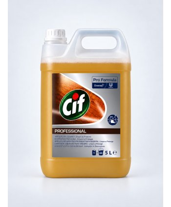 Cif Professional 5L – Detergent pentru Parchet si Mobilă: Curățare și Protecție Superioară