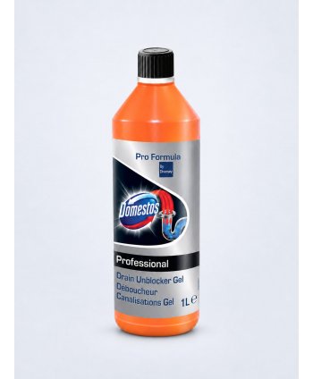 Domestos Professional Drain Cleaner 1L – Soluția Profesională pentru Desfundarea Țevilor și Scurgerilor