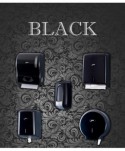  Dispensere prosoape hartie - Dispenser prosop hartie rola maxi, negru lucios, Jofel Elegance Black - arli.ro