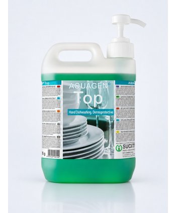 Aquagen Top 2L – Detergentul Profesional Dermoprotectiv pentru Vase Impecabil de Curate
