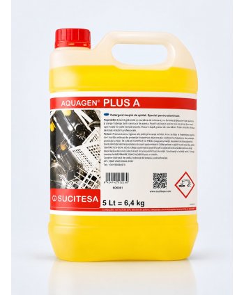 Aquagen Plus A 5L - Detergent Profesional de Ultimă Generație pentru Spălarea Suprafețelor din Aluminiu