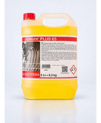 Aquagen Plus 65 – Detergent Profesional pentru Spălarea Vaselor în Apă Foarte Dură, 6,3 kg