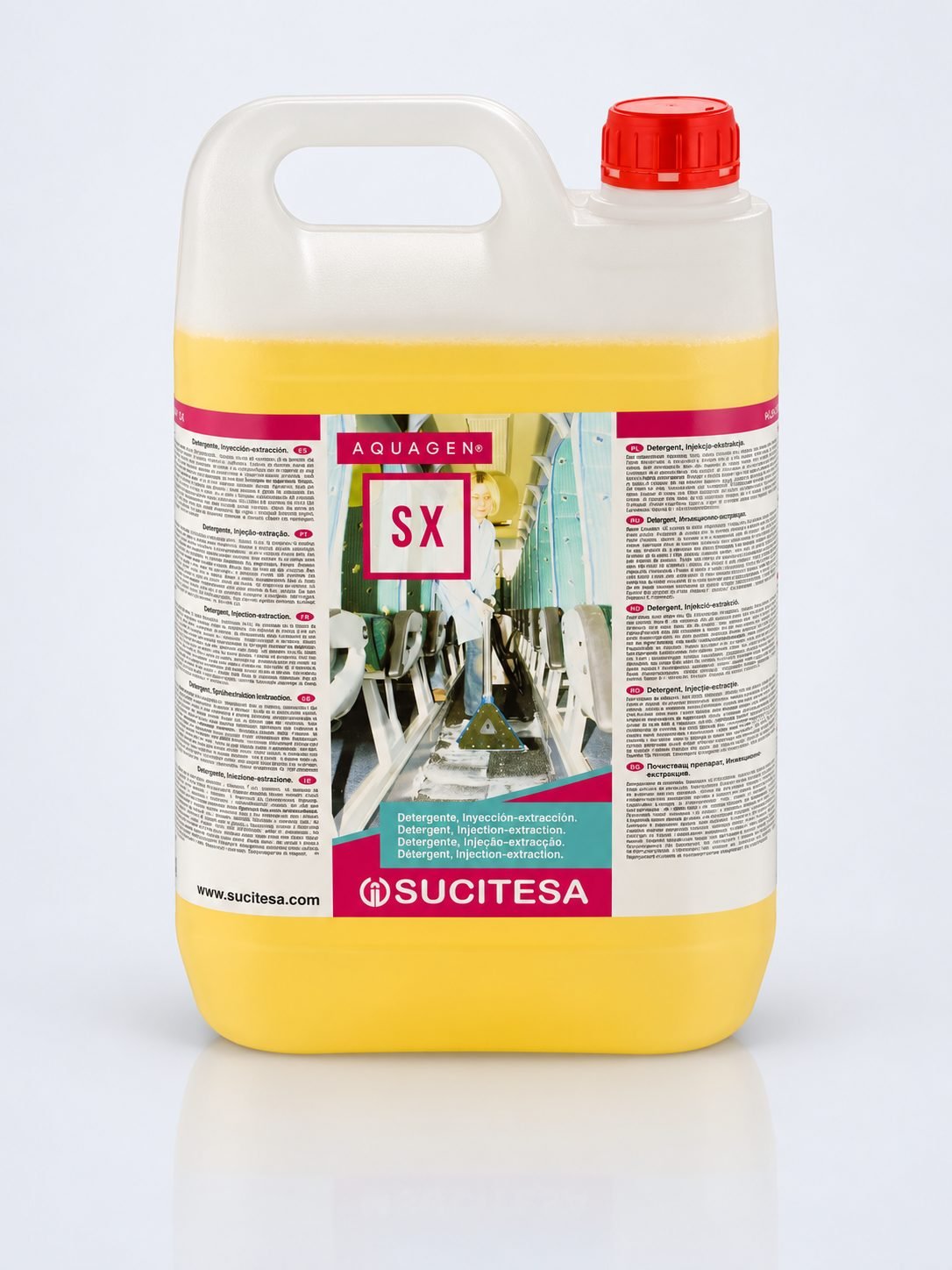 Aquagen SX – Detergent Profesional pentru Aspiratoare, Curățare Profundă și Neutralizare a Mirosurilor