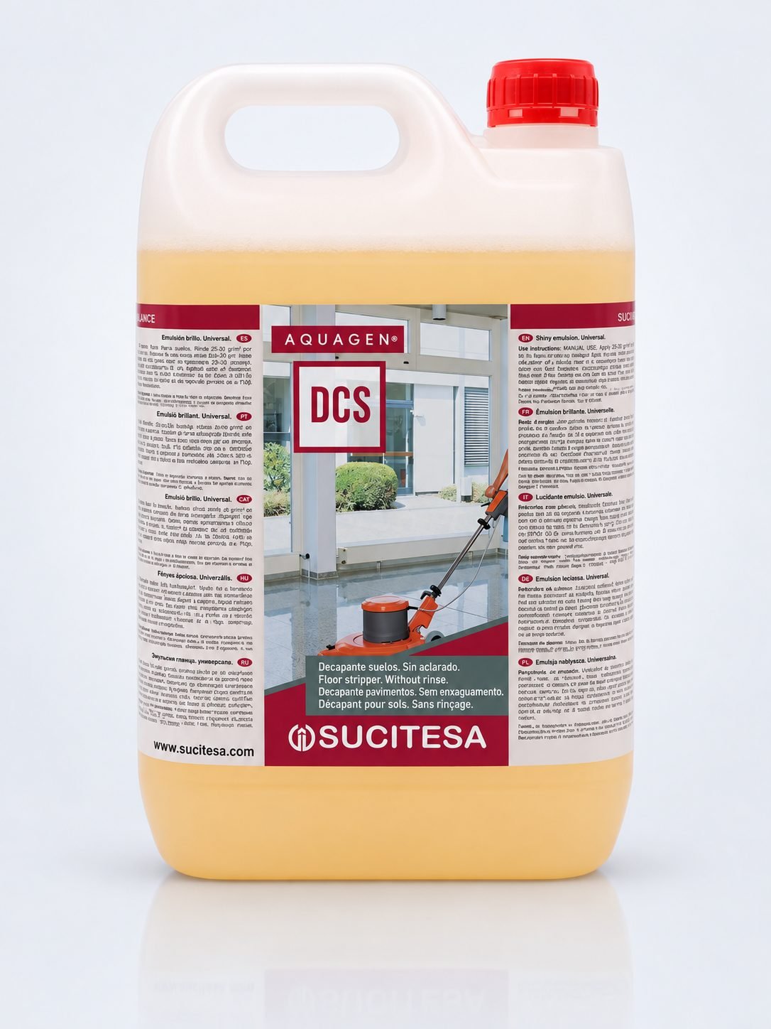Aquagen DCS – Detergent Profesional pentru Monodiscuri, Curățare Profundă Fără Clătire
