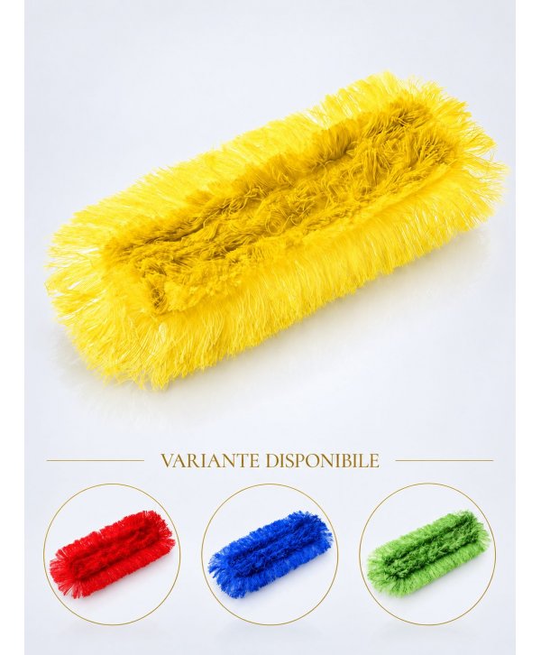 Mop Plat Antistatic din Acryl, 40 cm – Performanță Avansată pentru Lustruire în Zone cu Risc Mediu