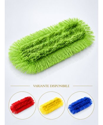 Mop Plat Antistatic din Acryl, 40 cm – Lustruire Eficientă pentru Zonele Alimentare