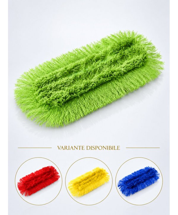 Mop Plat Antistatic din Acryl, 40 cm – Lustruire Eficientă pentru Zonele Alimentare Mop Plat Antistatic din Acryl, 40 cm – Lustruire Eficientă pentru Zonele Alimentare