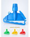Suport Mop Kentucky din Plastic, Albastru – Stabilitate și Eficiență pentru Spațiile Administrative