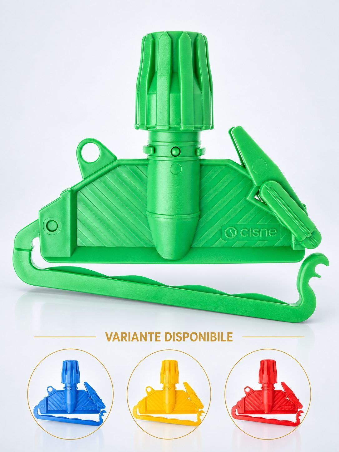 Suport Mop Kentucky din Plastic, Verde – Eficiență Maximă pentru Spațiile Alimentare
