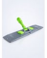 Suport mop plat profesional 50 cm, cu buzunare, verde – Performanță și igienă optimizată