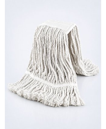 Mop Profesional Kentucky din Bumbac cu Fire Lungi, 400g – Putere Ridicată de Absorbție, Compatibil Sistem K2
