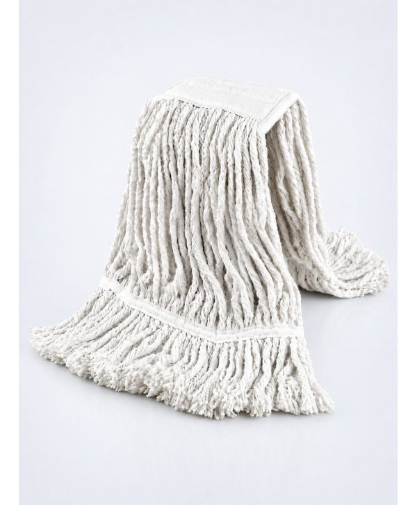 Mop Profesional Kentucky din Bumbac cu Fire Lungi, 400g – Putere Ridicată de Absorbție, Compatibil Sistem K2 Mop Profesional Kentucky din Bumbac cu Fire Lungi, 400g – Putere Ridicată de Absorbție, Compatibil Sistem K2