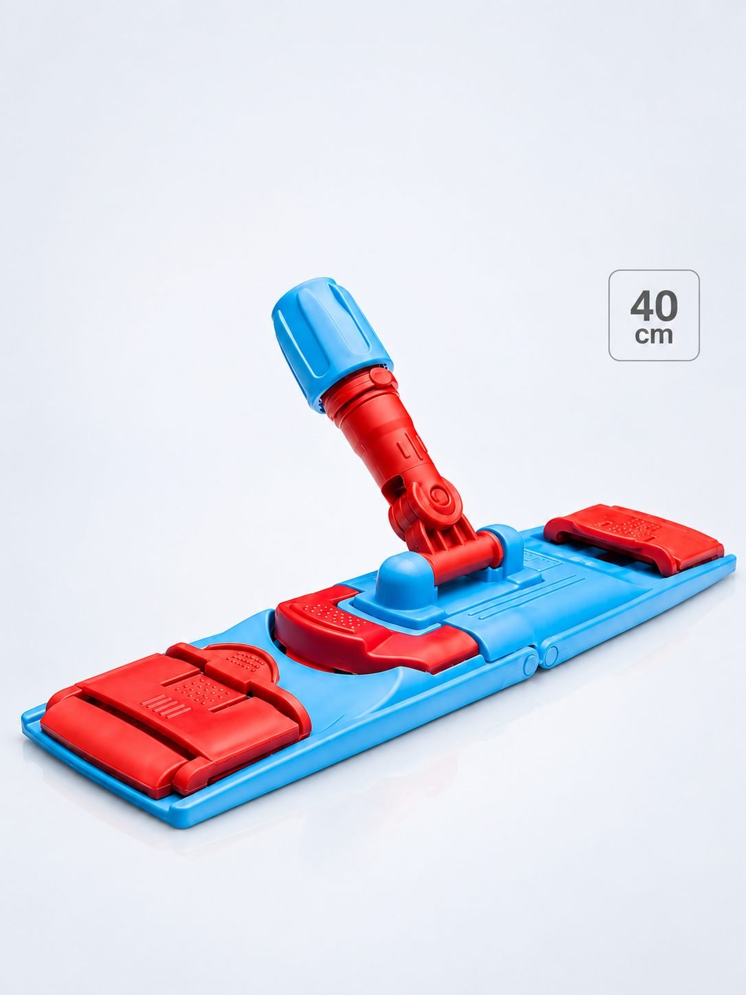 Suport Premium ArliSoft® pentru Mop Plat 40 cm – Fixare cu urechi și buzunare, rotire 360°, compatibil sistem U4