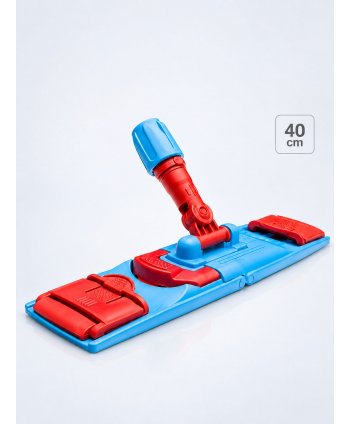 Suport Premium ArliSoft® pentru Mop Plat 40 cm – Fixare cu urechi și buzunare, rotire 360°, compatibil sistem U4