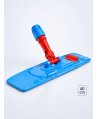 Suport Profesional Premium ArliSoft® pentru Mop Plat cu Buzunare, 40 cm – Pliere Magnetică Rotire 360°