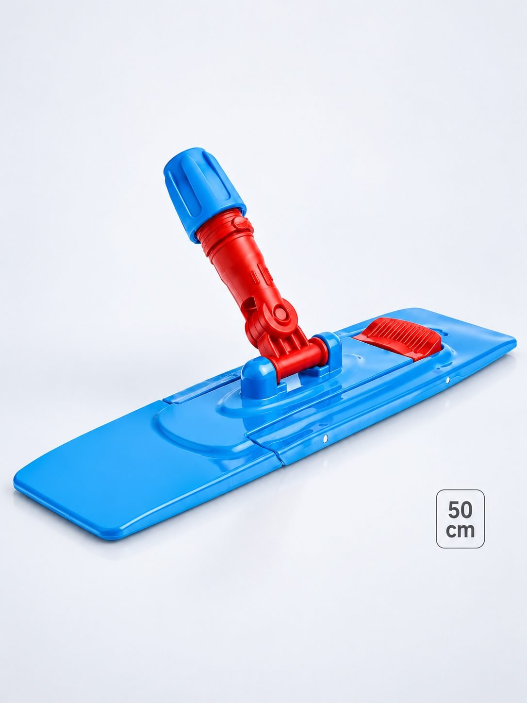 Suport Profesional Premium ArliSoft® pentru Mop Plat cu Buzunare, 50 cm – Pliere Magnetică Rotire 360°