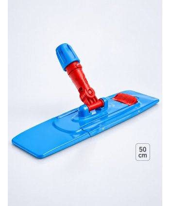 Suport Profesional Premium ArliSoft® pentru Mop Plat cu Buzunare, 50 cm – Pliere Magnetică Rotire 360°