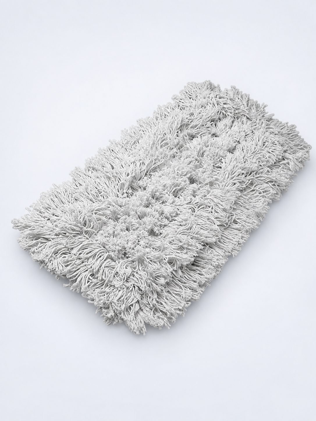Mop Profesional plat 40 cm, bumbac , cu urechi de fixare pe suport