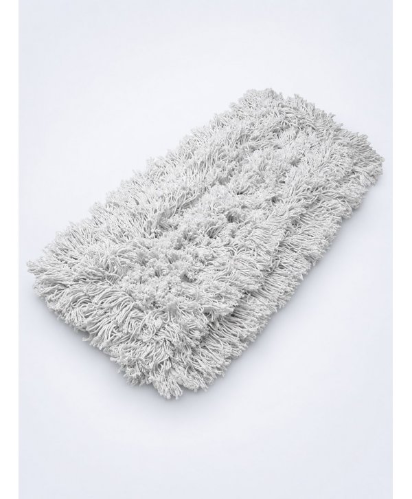 Mop Profesional plat 50 cm, bumbac , cu urechi de fixare pe suport