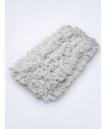 Mop Profesional Plat cu Buzunare, Bumbac, 40 cm – Absorbție Superioară și Compatibilitate cu Sistem B4