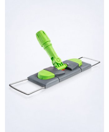 Suport metalic pentru mop plat profesional 40 cm, verde – Igienă optimizată pentru bucătării și zone de preparare a alimentelor