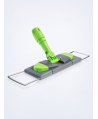 Suport metalic pentru mop plat profesional 40 cm, verde – Igienă optimizată pentru bucătării și zone de preparare a alimentelor