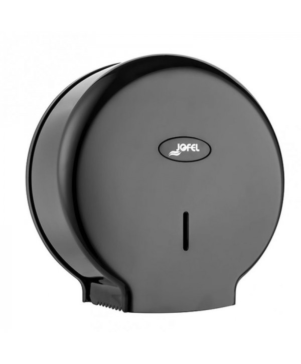 Dispensere hartie igienica - - Dispenser de Hârtie Igienică Jofel SMART Negru pentru Role Jumbo – Design Modern și Funcționalitate pentru Spații Comerciale - arli.ro