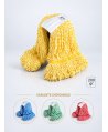 Mop Kentucky galben din microfibră, 200 g, pentru lavoare