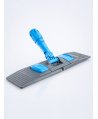 Suport mop plat profesional cu buzunare, 40 cm, albastru – Compatibil sistem B4, rotire 360°, igienă garantată