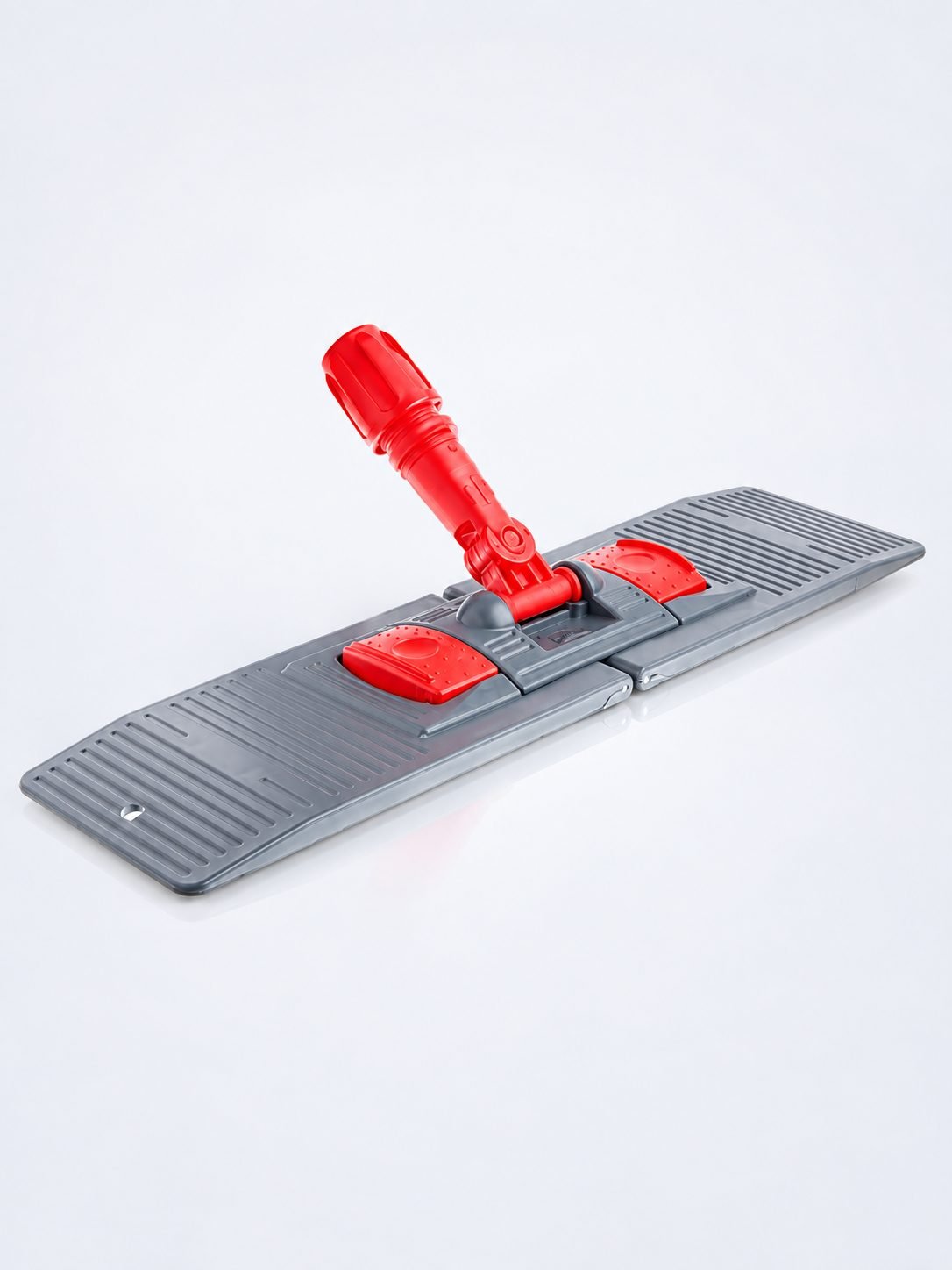 Suport mop plat profesional 50 cm, cu buzunare, rosu – Stabilitate și eficiență maximă