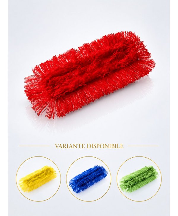 Mop Plat Antistatic din Acryl, 40 cm – Performanță Superioară pentru Lustruire în Zone cu Risc Ridicat Mop Plat Antistatic din Acryl, 40 cm – Performanță Superioară pentru Lustruire în Zone cu Risc Ridicat